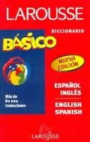Tapa de Diccionario basico Español/Ingles Ingles/Español/  Basic Spanish/English English/Spanish Dictionary