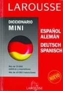 Tapa de Diccionario Mini Español - Aleman/ Mini Dictionary Spanish-german