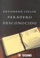Tapa de Paradero Desconocido