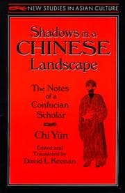 Tapa de Shadows in a Chinese Landscape