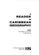 Tapa de A reader in Caribbean geography