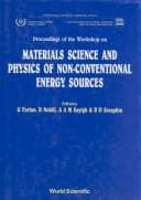 Tapa de Materials Science and the Physics of Non-Conventional Energy Sources