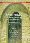 Tapa de Spin in gravity