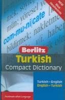 Tapa de Turkish - Berlitz Compact Dictionary