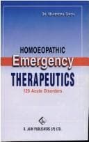 Tapa de Homoeopathic Emergency Therapeutics