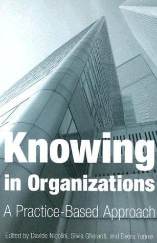 Tapa de Knowing in Organizations
