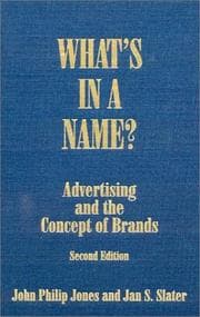 Tapa de What's in a name?