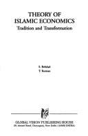 Tapa de Theory of Islamic economics : tradition and transformation