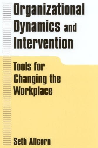 Tapa de Organizational dynamics and intervention