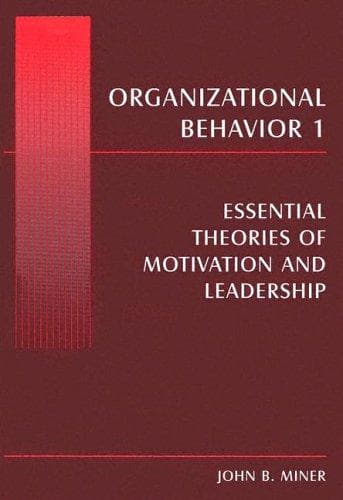 Tapa de Organizational Behavior I