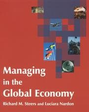 Tapa de Managing in the global economy