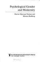 Tapa de Psychological gender and modernity
