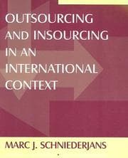 Tapa de Outsourcing And Insourcing in an International Context