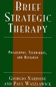 Tapa de Brief strategic therapy