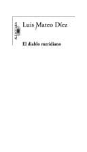 Tapa de El diablo meridiano