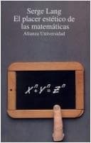 Tapa de El Placer Estetico de Las Matematicas