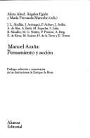 Tapa de Manuel Azaña