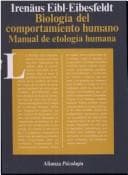 Tapa de Biologia del Comportamiento Humano