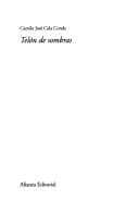 Tapa de Telón de sombras