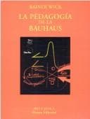 Tapa de La Pedagogia de La Bauhaus