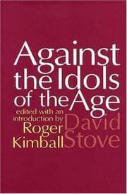 Tapa de Against the Idols of the Age