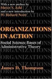 Tapa de Organizations in Action