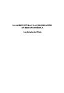 Tapa de La Agricultura y La Colonizacion En Hispanoamerica
