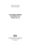 Tapa de Las grandes empresas no mueren de pie
