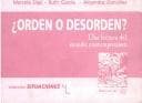 Tapa de Orden o desorden?