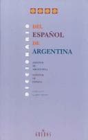 Tapa de Diccionario del español de Argentina
