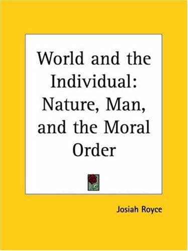 Tapa de The world and the individual