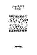 Tapa de Autorretrato De Cuatro Idiotas Latinoamericanos