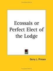 Tapa de Ecossais or Perfect Elect of the Lodge