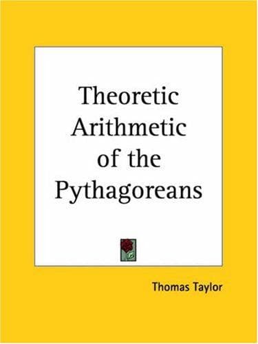 Tapa de Theoretic Arithmetic of the Pythagoreans