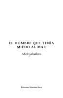 Tapa de El Hombre Que Tenia Miedo Al Mar