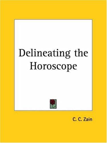Tapa de Delineating the Horoscope