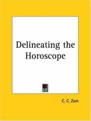 Tapa de Delineating the Horoscope