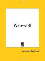 Tapa de The werewolf