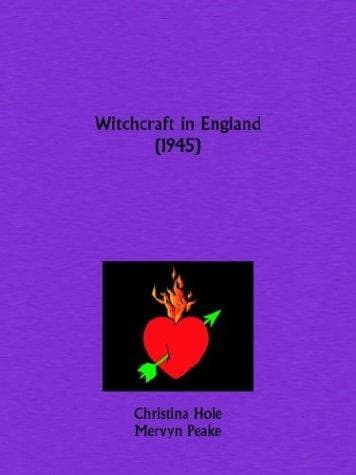 Tapa de Witchcraft in England 1945