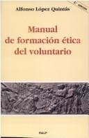 Tapa de Manual de formación ética del voluntariado