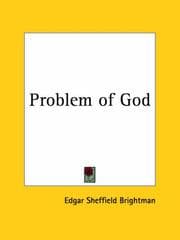 Tapa de The problem of God