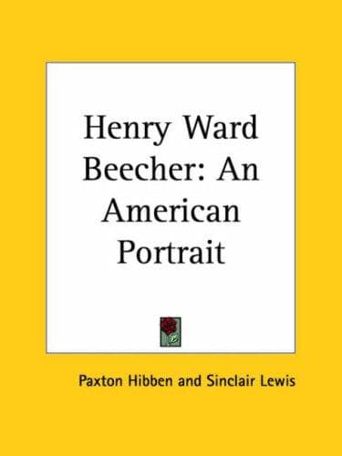 Tapa de Henry Ward Beecher