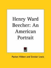 Tapa de Henry Ward Beecher