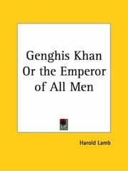 Tapa de Genghis Kahn