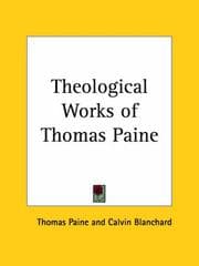 Tapa de Theological Works of Thomas Paine