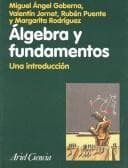 Tapa de Algebra y fundamentos