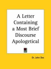 Tapa de A Letter Containing a Most Brief Discourse Apologetical