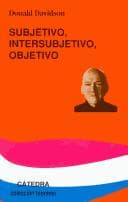 Tapa de Subjetivo, intersubjetivo, objetivo/ Subjective, Intersubjective and Objective (Teorema/ Theorem)