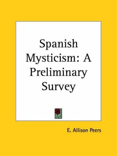 Tapa de Spanish mysticism