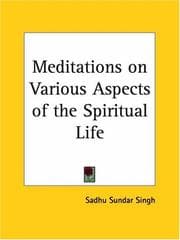 Tapa de Meditations on Various Aspects of the Spiritual Life